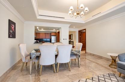 Apartment - 1 - 2 for rent in The Fairmont Palm Residence North - The Fairmont Palm Residences - Palm Jumeirah - Dubai