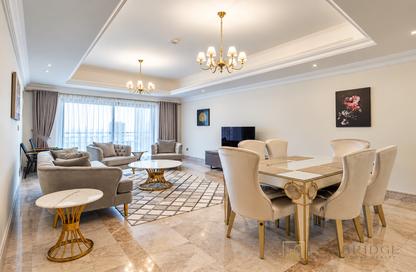 Apartment - 1 - 2 for rent in The Fairmont Palm Residence North - The Fairmont Palm Residences - Palm Jumeirah - Dubai