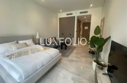 Apartment - Studio - 1 Bathroom for rent in Peninsula Five - Peninsula - Business Bay - Dubai