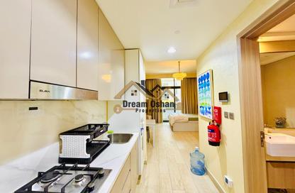 Apartment - Studio - 1 Bathroom for rent in Azizi Riviera 34 - Azizi Riviera - Meydan One - Meydan - Dubai