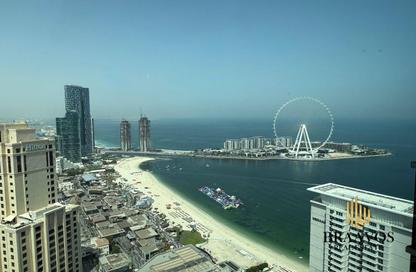 Apartment - 2 Bedrooms - 4 Bathrooms for rent in Al Fattan Marine Towers - Jumeirah Beach Residence - Dubai