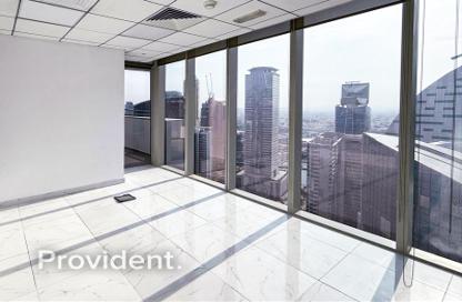 Office Space - Studio - 1 Bathroom for rent in The Prism - Business Bay - Dubai