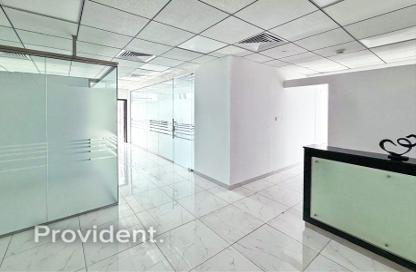 Office Space - Studio - 1 Bathroom for rent in The Prism - Business Bay - Dubai