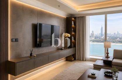 Apartment - 1 Bedroom - 2 Bathrooms for rent in Palace Beach Residence Tower 1 - Palace Beach Residence - Emaar Beachfront - Dubai Harbour - Dubai