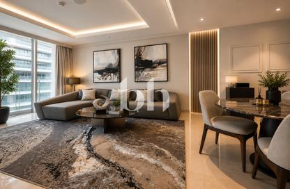Apartment - 1 Bedroom - 2 Bathrooms for rent in Palace Beach Residence Tower 1 - Palace Beach Residence - Emaar Beachfront - Dubai Harbour - Dubai