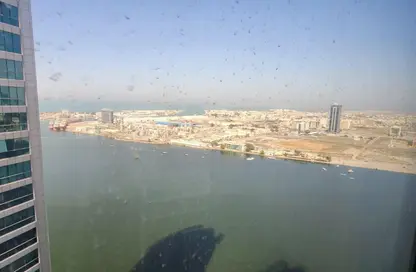 مكتب - استوديو - 3 حمامات للايجار في برج جلفار التجاري - ابراج جلفار - النخيل - رأس الخيمة