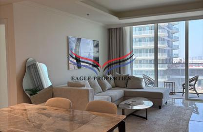 Apartment - 1 - 1 for rent in Palace Beach Residence Tower 2 - Palace Beach Residence - Emaar Beachfront - Dubai Harbour - Dubai