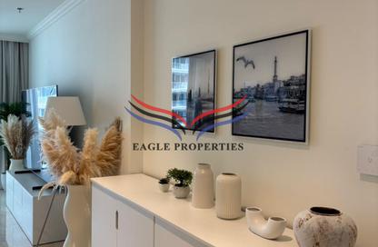 Apartment - 1 - 1 for rent in Palace Beach Residence Tower 2 - Palace Beach Residence - Emaar Beachfront - Dubai Harbour - Dubai