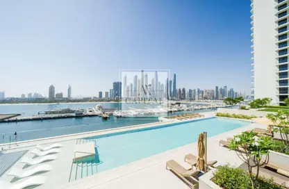 Apartment - 2 Bedrooms - 2 Bathrooms for rent in Palace Beach Residence Tower 2 - Palace Beach Residence - EMAAR Beachfront - Dubai Harbour - Dubai