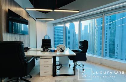Office Space - Studio - 1 for rent in The Prime Tower - Business Bay - Dubai