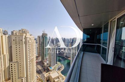 Apartment - 2 Bedrooms - 3 Bathrooms for rent in Al Fattan Marine Tower - Al Fattan Marine Towers - Jumeirah Beach Residence - Dubai