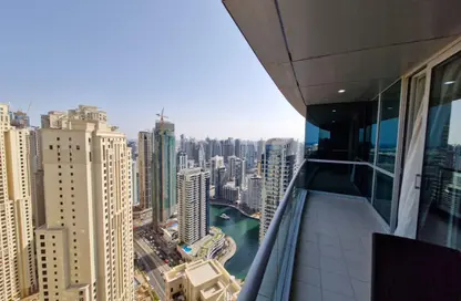 شقة - 2 غرف نوم - 3 حمامات للايجار في برج الفتان - أبراج الفتان مارين - جميرا بيتش ريزيدنس - دبي