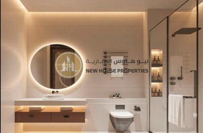 شقة - 1 حمام للبيع في برج الوطن - طريق كورنيش عجمان - عجمان