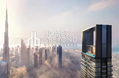 Apartment - 1 Bedroom - 2 Bathrooms for sale in Trump Tower - Sheikh Zayed Road - Dubai