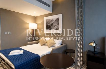 Apartment - Studio - 1 Bathroom for rent in Damac Maison Prive A - Damac Maison Prive - Business Bay - Dubai