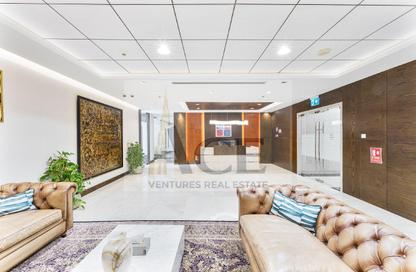 Half Floor - Studio - 2 Bathrooms for rent in Reef Tower - JLT Cluster O - Jumeirah Lake Towers - Dubai