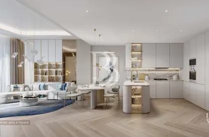 Apartment - 1 Bedroom - 2 Bathrooms for sale in Beach Walk Residences 3 - Beach Walk Residences - Dubai Islands - Dubai