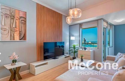 Apartment - 1 - 2 for rent in Ocean Heights - Dubai Marina - Dubai