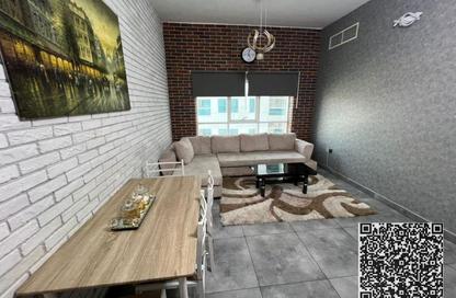 Apartment - 1 Bedroom - 2 Bathrooms for sale in Tower B1 - Ajman Pearl Towers - Ajman Downtown - Ajman
