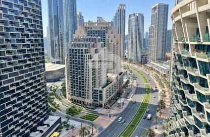 Apartment - 2 - 3 for rent in Burj Vista Tower 1 - Burj Vista - Downtown Dubai - Dubai