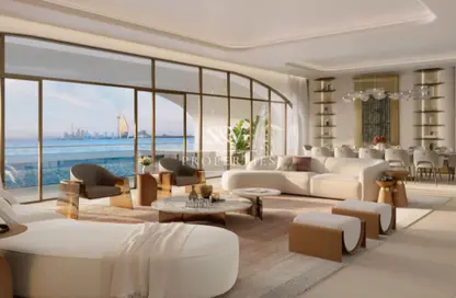 Apartment - 3 Bedrooms - 5 Bathrooms for sale in Ocean House - The Crescent - Palm Jumeirah - Dubai Apartment - 3 Bedrooms - 5 Bathrooms for sale in Ocean House - The Crescent - Palm Jumeirah - Dubai