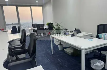 Office Space - Studio - 2 Bathrooms for rent in The Citadel Tower - Business Bay - Dubai