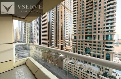 Apartment - 1 - 2 for rent in Sulafa Tower - Dubai Marina - Dubai