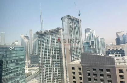 Office Space - Studio - 4 Bathrooms for rent in The Binary Tower - Business Bay - Dubai
