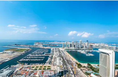 شقة - 2 غرف نوم - 2 حمامات للايجار في برج الأميرة - دبي مارينا - دبي