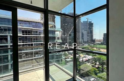 Apartment - Studio - 1 for rent in Golf Horizon A - Golf Horizon - Golf Town - Damac Hills - Dubai