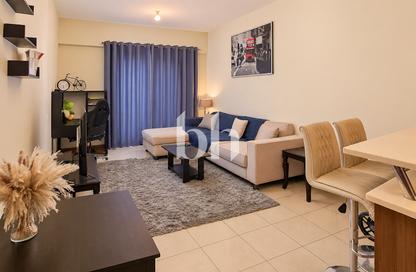 Apartment - 1 - 2 for rent in Sulafa Tower - Dubai Marina - Dubai