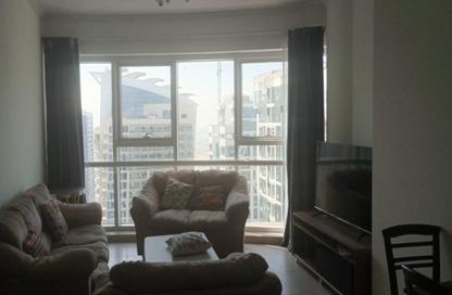 Apartment - Studio - 1 Bathroom for rent in Goldcrest Executive - JLT Cluster C - Jumeirah Lake Towers - Dubai