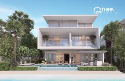 Villa - 5 Bedrooms - 6 Bathrooms for sale in Palm Jebel Ali Frond K - Palm Jebel Ali - Dubai