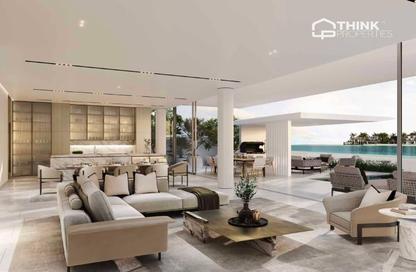 Villa - 5 Bedrooms - 6 Bathrooms for sale in Palm Jebel Ali Frond K - Palm Jebel Ali - Dubai