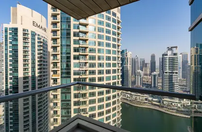 Apartment - 2 Bedrooms - 3 Bathrooms for rent in Sanibel Tower - Park Island - Dubai Marina - Dubai