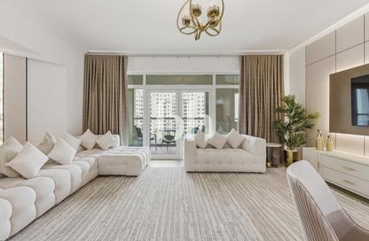 Apartment - 2 Bedrooms - 4 Bathrooms for rent in Al Hallawi - Shoreline Apartments - Palm Jumeirah - Dubai