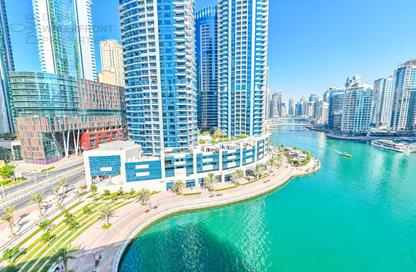 Penthouse - 3 Bedrooms - 2 Bathrooms for rent in Marina Quays North - Marina Quays - Dubai Marina - Dubai