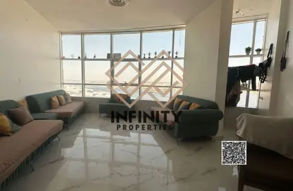 Apartment - 2 Bedrooms - 2 Bathrooms for sale in Orient Tower 2 - Orient Towers - Al Bustan - Ajman