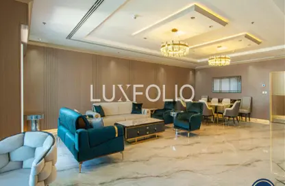 Apartment - 4 Bedrooms - 5 Bathrooms for rent in Elite Residence - Dubai Marina - Dubai