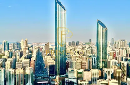 شقة - 3 غرف نوم - 5 حمامات للايجار في برج محمد بن راشد في المركز التجاري العالمي - شارع الكورنيش - أبوظبي