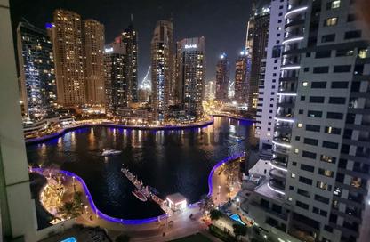 Apartment - Studio - 1 Bathroom for rent in Marina View Tower A - Marina View - Dubai Marina - Dubai