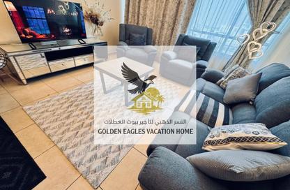 Apartment - 1 Bedroom - 2 Bathrooms for rent in Beach Tower 1 - Al Khan Lagoon - Al Khan - Sharjah Apartment - 1 Bedroom - 2 Bathrooms for rent in Beach Tower 1 - Al Khan Lagoon - Al Khan - Sharjah