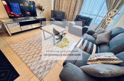 Apartment - 1 Bedroom - 2 Bathrooms for rent in Beach Tower 1 - Al Khan Lagoon - Al Khan - Sharjah Apartment - 1 Bedroom - 2 Bathrooms for rent in Beach Tower 1 - Al Khan Lagoon - Al Khan - Sharjah