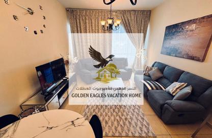 Apartment - 1 Bedroom - 2 Bathrooms for rent in Beach Tower 1 - Al Khan Lagoon - Al Khan - Sharjah Apartment - 1 Bedroom - 2 Bathrooms for rent in Beach Tower 1 - Al Khan Lagoon - Al Khan - Sharjah