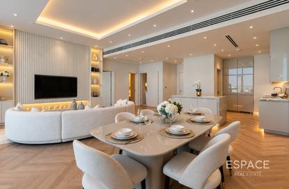 Apartment - 2 - 3 for rent in Oceana Adriatic - Oceana - Palm Jumeirah - Dubai