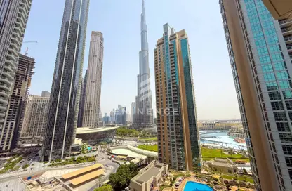 شقة - 2 غرف نوم - 3 حمامات للايجار في اكت تاورز - منطقة دار الأوبرا - وسط مدينة دبي - دبي