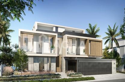 Villa - 6 Bedrooms - 5 Bathrooms for sale in Palm Jebel Ali Frond D - Palm Jebel Ali - Dubai