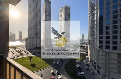 Apartment - 2 Bedrooms - 2 Bathrooms for rent in New Al Taawun Road - Al Taawun - Sharjah