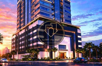 Apartment - 1 Bedroom - 2 Bathrooms for sale in Al Aamra Tower - Al Amerah - Ajman