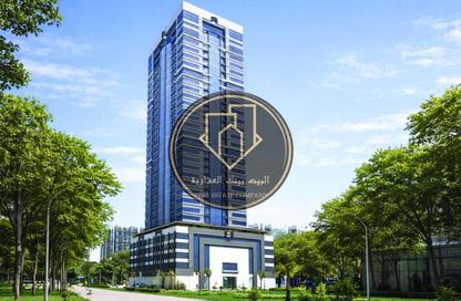 Apartment - 1 Bedroom - 2 Bathrooms for sale in Al Aamra Tower - Al Amerah - Ajman